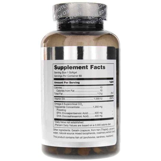 Quell Fish Oil EPA/DHA Plus Vitamin D, Douglas Laboratories